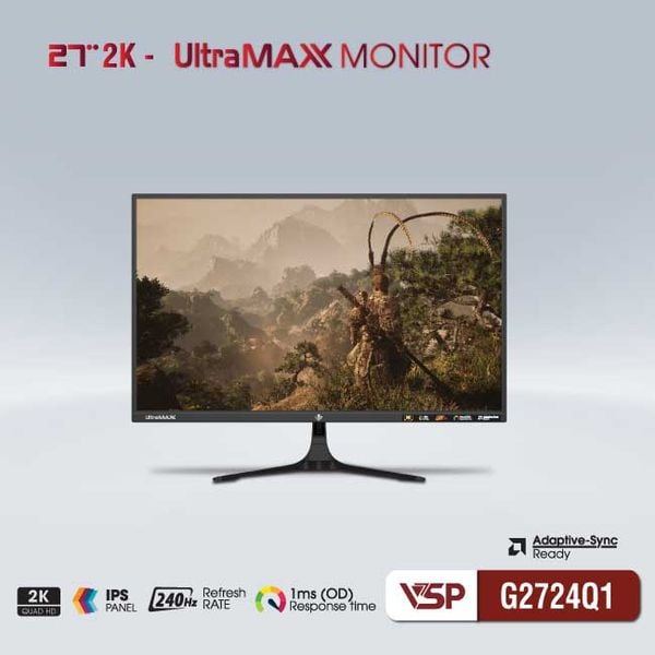 Màn hình VSP G2724Q1 (27inch - 2K - IPS - 240Hz)