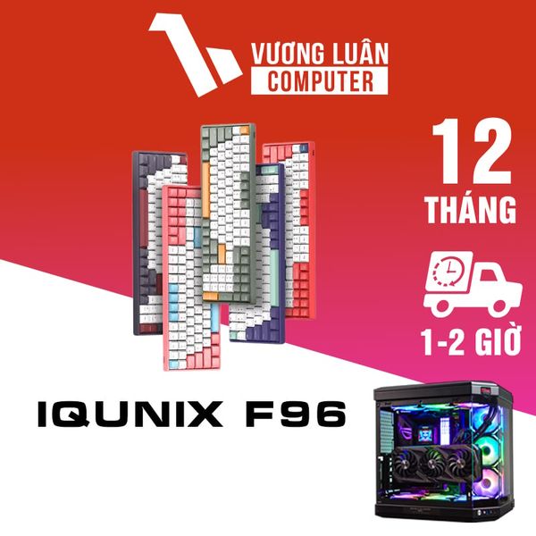 Bàn phím cơ không dây IQUNIX F96
