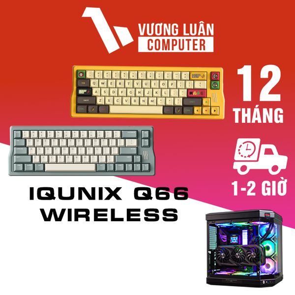 Bàn phím IQUNIX Q66 Wireless Mechanical