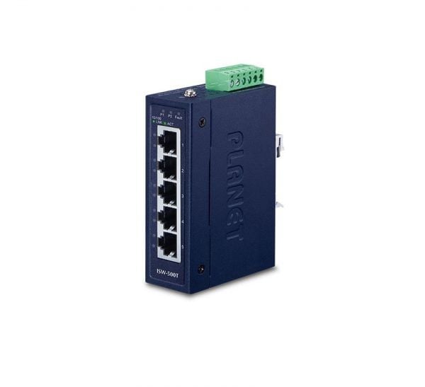 Switch công nghiệp Planet ISW-500T - 5 port 10/100M
