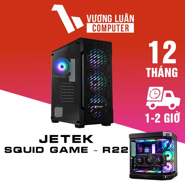 Vỏ Case Jetek Squid Game – R22(Tặng 3 Fan RGB)