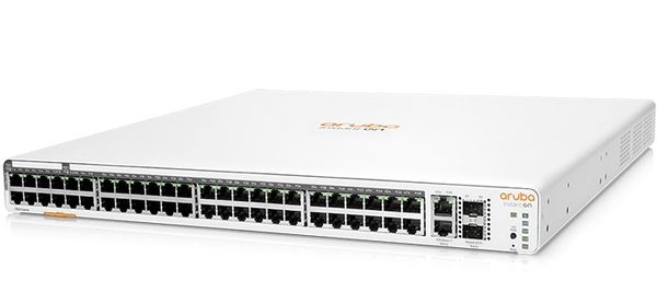 Switch JL809A_Thiết bị chuyển mạch Aruba Instant On 1960 48G 40p Class4 8p Class6 PoE 2XGT 2SFP+ 600W