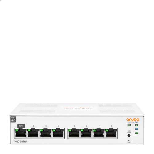 Thiết bị chuyển mạch Aruba Instant On 1830 8G Switch JL810A
