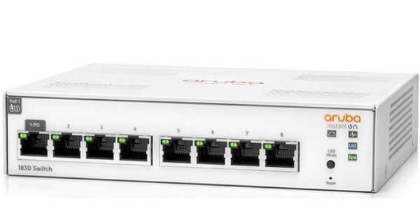 Thiết bị chuyển mạch Aruba Instant On 1830 8G Switch JL810A