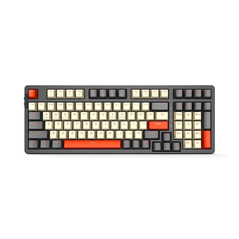 Bàn phím cơ không dây E-Dra EK398L Alpha Blue Switch (Bluetooth, Wireless 2.4G)