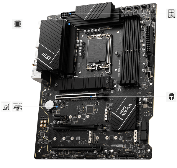 Mainboard MSI PRO Z790-P WIFI DDR5