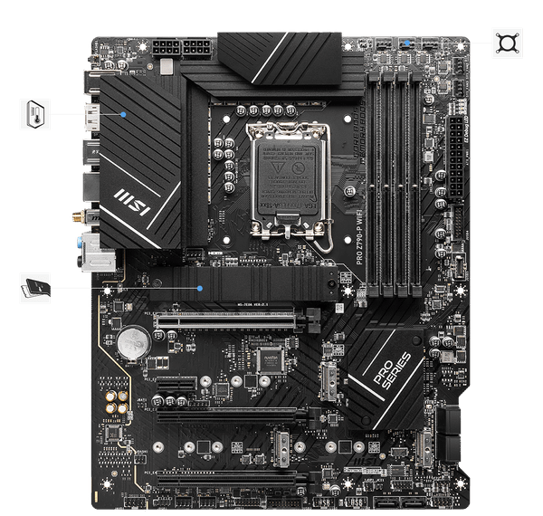 Mainboard MSI PRO Z790-P WIFI DDR5
