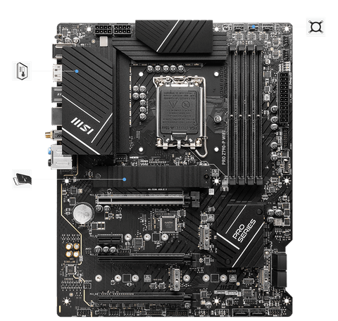 Mainboard MSI PRO Z790-P WIFI DDR5