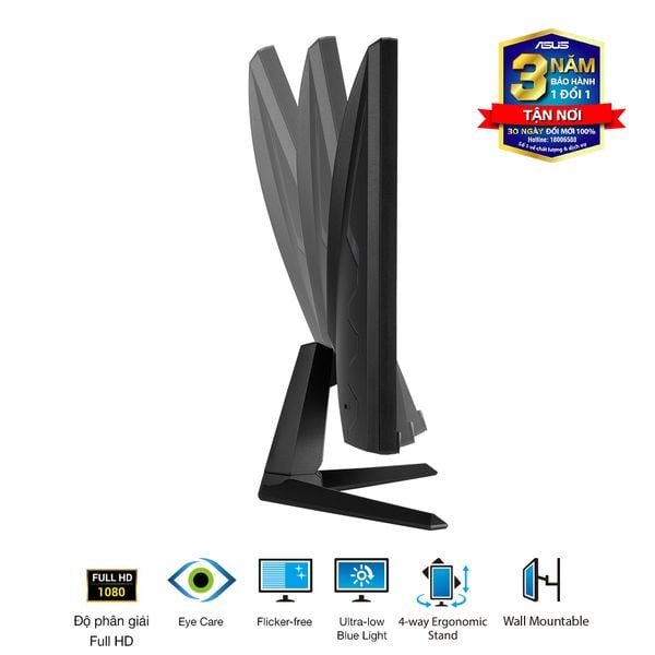 Màn Hình Gaming ASUS TUF VG249Q3A (23.8 inch - FHD - Fast IPS - 180Hz - 1ms - ELMBSync - GSync - FreeSync)