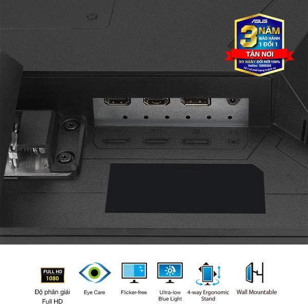 Màn Hình Gaming ASUS TUF VG279Q3A (27.0 inch - FHD - IPS - 180Hz - 1ms - ELMBSync - GSync - FreeSync)