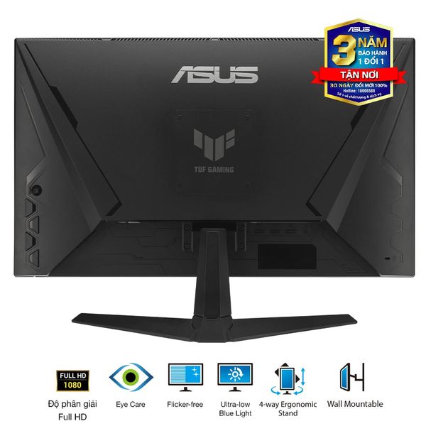 Màn Hình Gaming ASUS TUF VG279Q3A (27.0 inch - FHD - IPS - 180Hz - 1ms - ELMBSync - GSync - FreeSync)