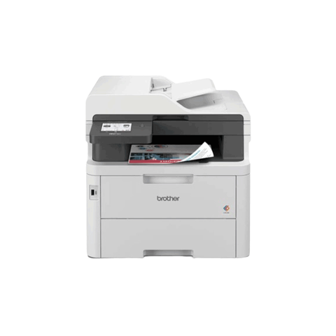 Máy in laser màu đa năng Brother MFC-L3760CDW (In đảo mặt| Copy| Scan 1 mặt| Fax| A4| A5| USB| LAN| WIFI)