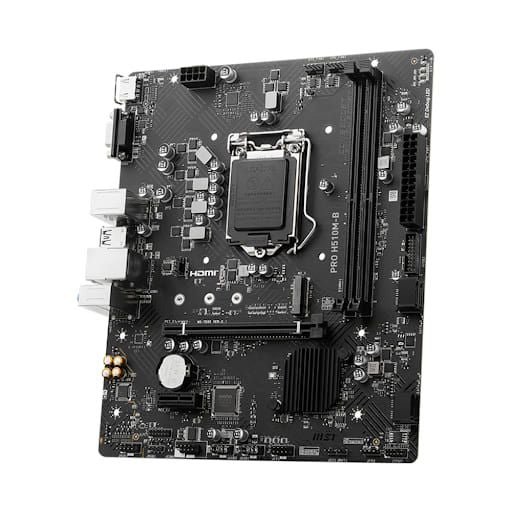 Mainboard MSI PRO H510M-B | LGA1200 - mATX, M2 PCIe 3.0 x4)