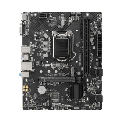 Mainboard MSI PRO H510M-B | LGA1200 - mATX, M2 PCIe 3.0 x4)