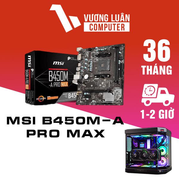 Mainboard MSI B450M-A PRO MAX