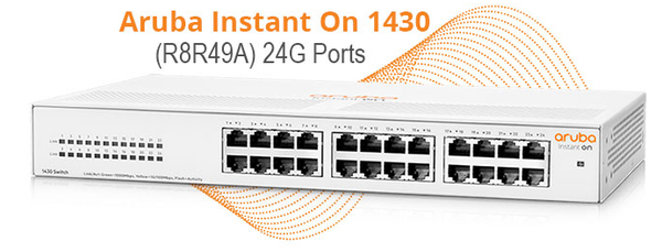 Thiết bị chuyển mạch Aruba Instant On 1430 24G Switch R8R49A