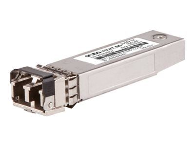 Thiết bị chuyển đổi quang điện HPE Aruba Networking Instant On 10G SFP+ LC SR 300m OM3 MMF Transceiver R9D18A