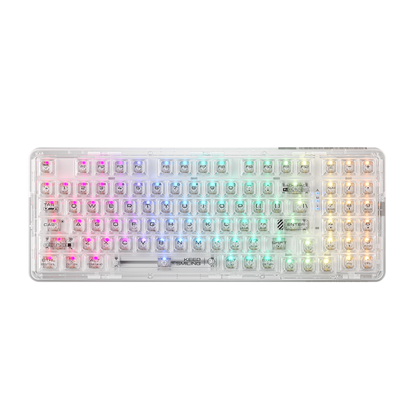 Bàn phím Machenike K500F-B94W Tri-Mode RGB