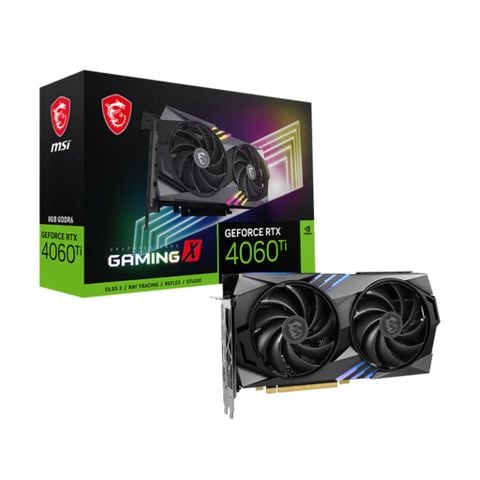 Card màn hình MSI GeForce RTX 4060 Ti GAMING X 8G