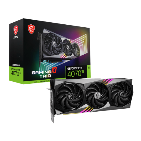 Card màn hình MSI GeForce RTX™ 4070 Ti Gaming X Trio 12G