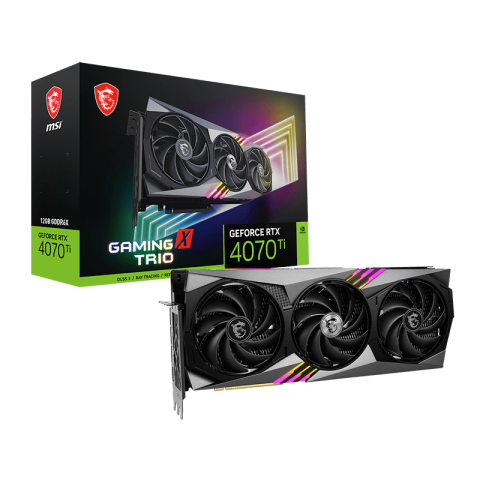 Card màn hình MSI GeForce RTX™ 4070 Ti Gaming X Trio 12G