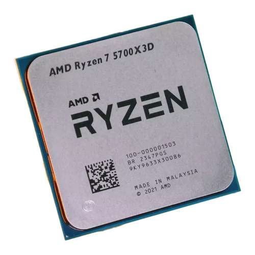 CPU AMD Ryzen 7 5700X3D Tray New (Upto 4.1GHz, 8 Cores, 16 Threads)