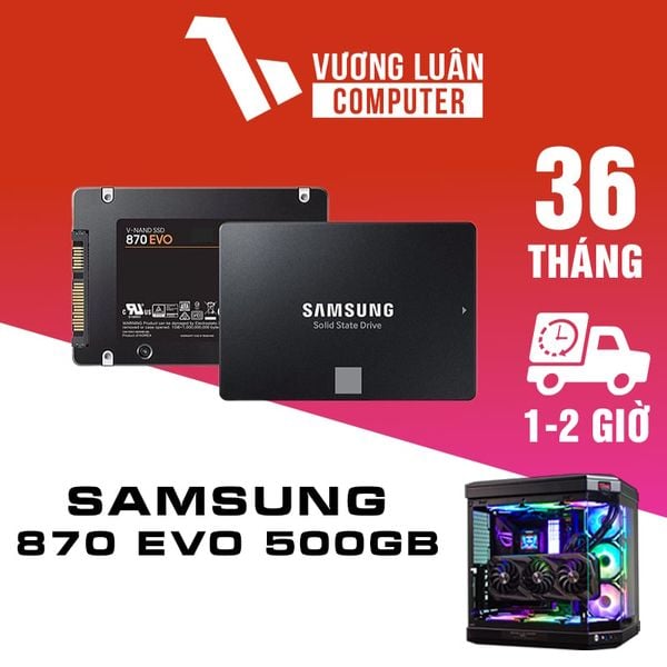 SSD Samsung 870 Evo 500GB 2.5-Inch SATA III MZ-77E500BW