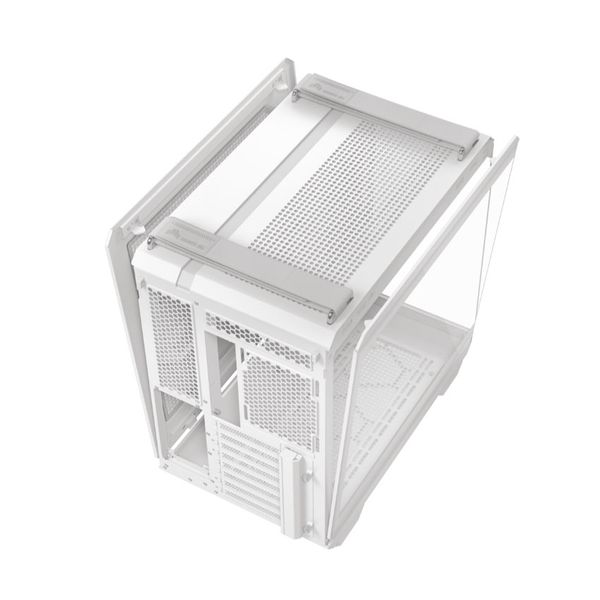 Vỏ Case Asus TUF GAMING GT502 HORIZON WHITE(ATX/Mid tower)