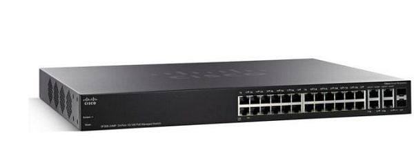 Thiết bị chia mạng Switch Cisco SF350-24P-K9-EU