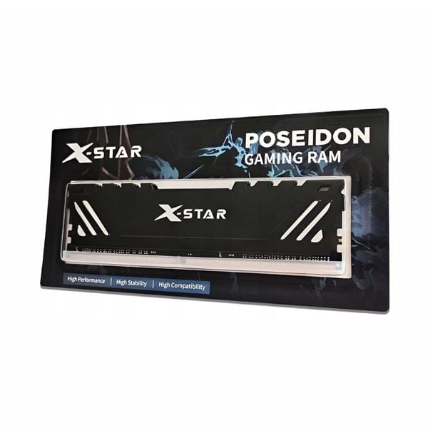 Ram Xstar Poseidon 16G/3200 PC có tản nhiệt thép