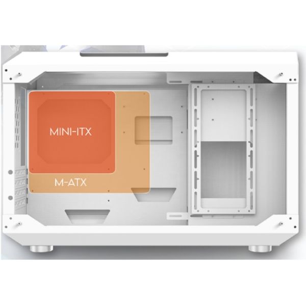 Vỏ cây máy tính Xigmatek X3 GD White (No Fan)