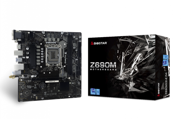 Mainboard Biostar Z690MX2-E D4 WiFi Socket | Có Socket WiFi