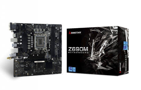 Mainboard Biostar Z690MX2-E D4 WiFi Socket | Có Socket WiFi