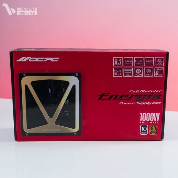 Nguồn máy tính OCPC ENERGIA GD1000M GOLD 80+ GEN5, 1000W, Full Modular