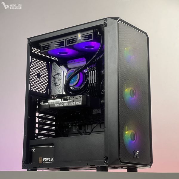 PCĐH08 ( I5 14600KF | RAM 64GB | RTX 3050 6GB | SSD 500GB | MAIN B760M WIFI + BLUETOOTH)