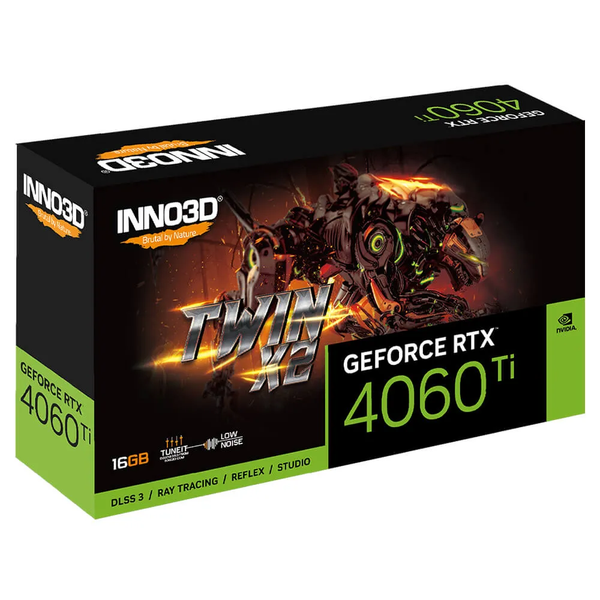 Card màn hình VGA INNO3D GeForce RTX 4060 Ti 16GB Twin X2