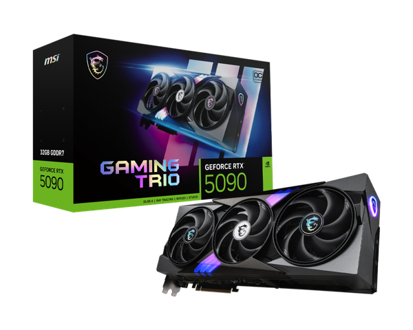 VGA MSI RTX 5090 32GB GAMING TRIO OC