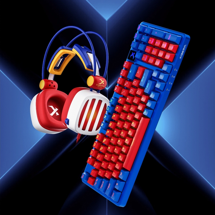 Bàn phím Xiberia XS980 Blue Red chính hãng giá rẻ