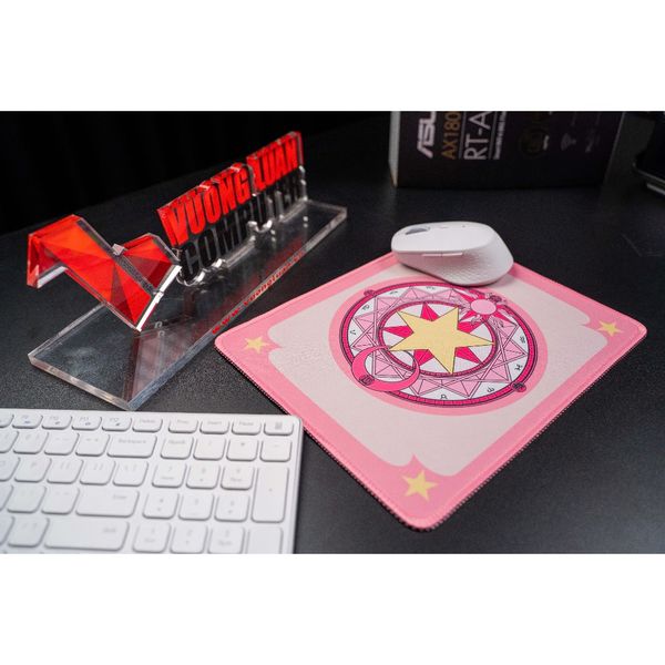 Miếng Lót Chuột Cỡ nhỏ dễ thương có bo viền 25x 20 cm