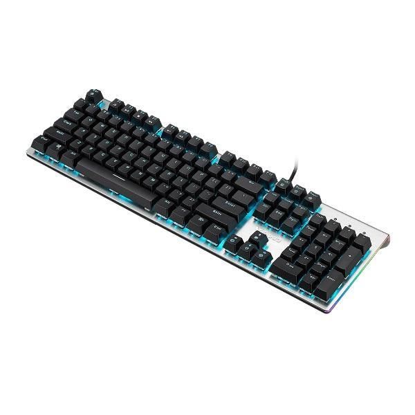 Bàn phím Gaming Rapoo V530 RGB Xám Đen Có dây