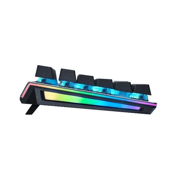Bàn phím Gaming Rapoo V530 RGB Xám Đen Có dây