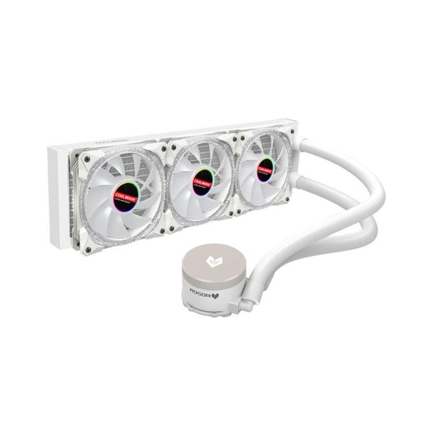 Tản nhiệt nước Coolmoon AOSOR AS360 Màu trắng led ARGB