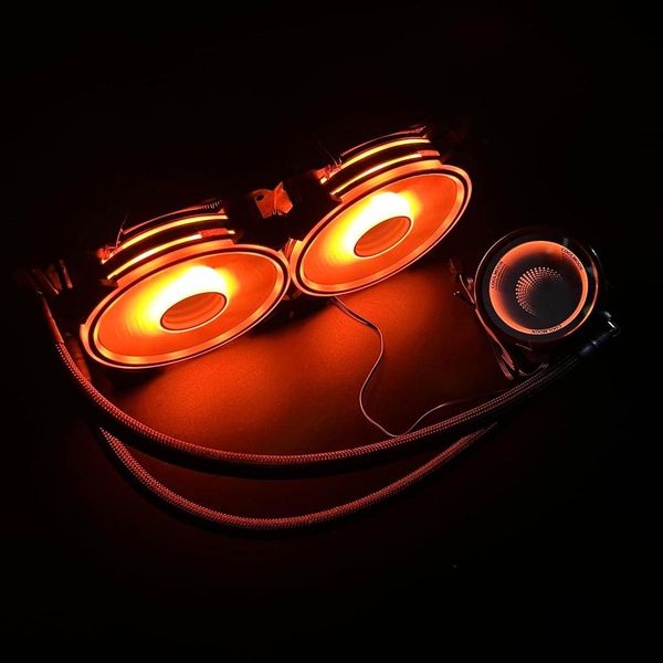 Tản Nhiệt Nước All in One Coolmoon IceMoon Tản TY1/WF1/ Y1 có báo nhiệt 240 đen Led ARGB Gương Vô Cực ,có bản hiển thị nhiệt độ