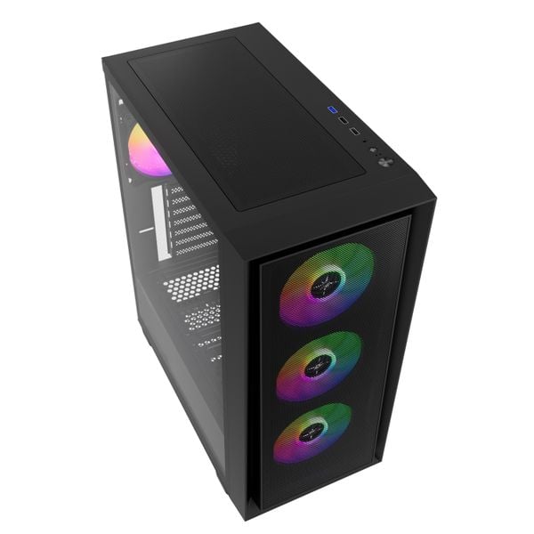 Vỏ Case KENOO ESPORT FM800 V2 3F (EATX, 3 Fan)