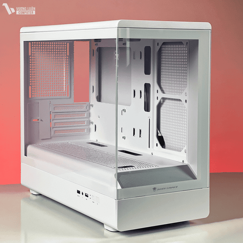 Vỏ Case Leopard MS-01 RGB | Trắng, không kèm fan