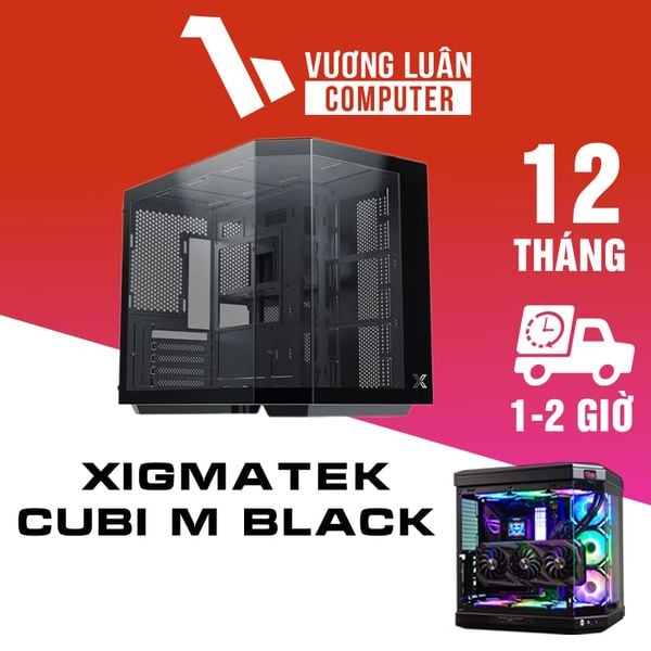 Vỏ case Xigmatek Cubi M black