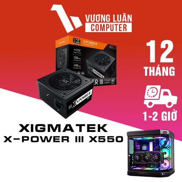 Nguồn máy tính XIGMATEK X-POWER III X550