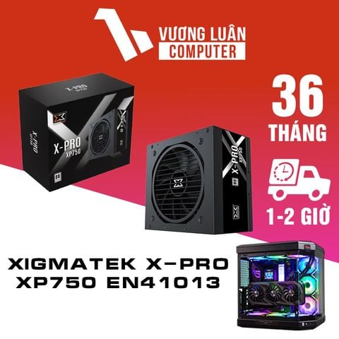 Nguồn máy tính XIGMATEK X-PRO XP750 EN41013 (Đen)