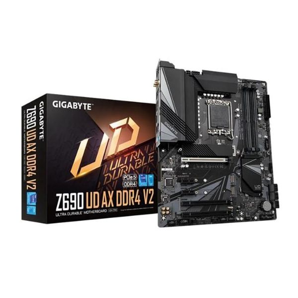 Mainboard Gigabyte Z690 UD AX V2 DDR4 (Intel Z690, Socket 1700, ATX, 4 khe Ram DDR4)