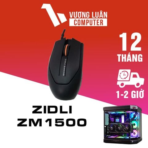 Chuột máy tính có dây Zidli ZM1500-black chính hãng giá tốt